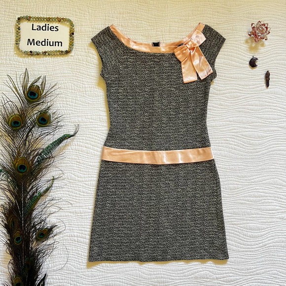 Ruby Rox VINTAGE Boatneck Dress Women’s M - Picture 1 of 5